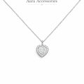 Collier Cœur Brillant – Aura Accessories