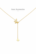 Collier Papillon Élégance