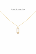 Collier Pendentif Élégance Ovale