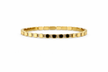 Modern Gold Hexagon Crystal Bracelet