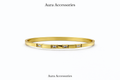 Geometric Gold Crystal Link Bracelet