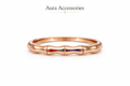 Rose Gold Bamboo Ring