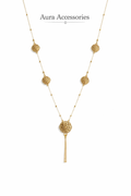 Filigree Tassel Necklace