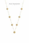 Elegant Filigree Long Necklace