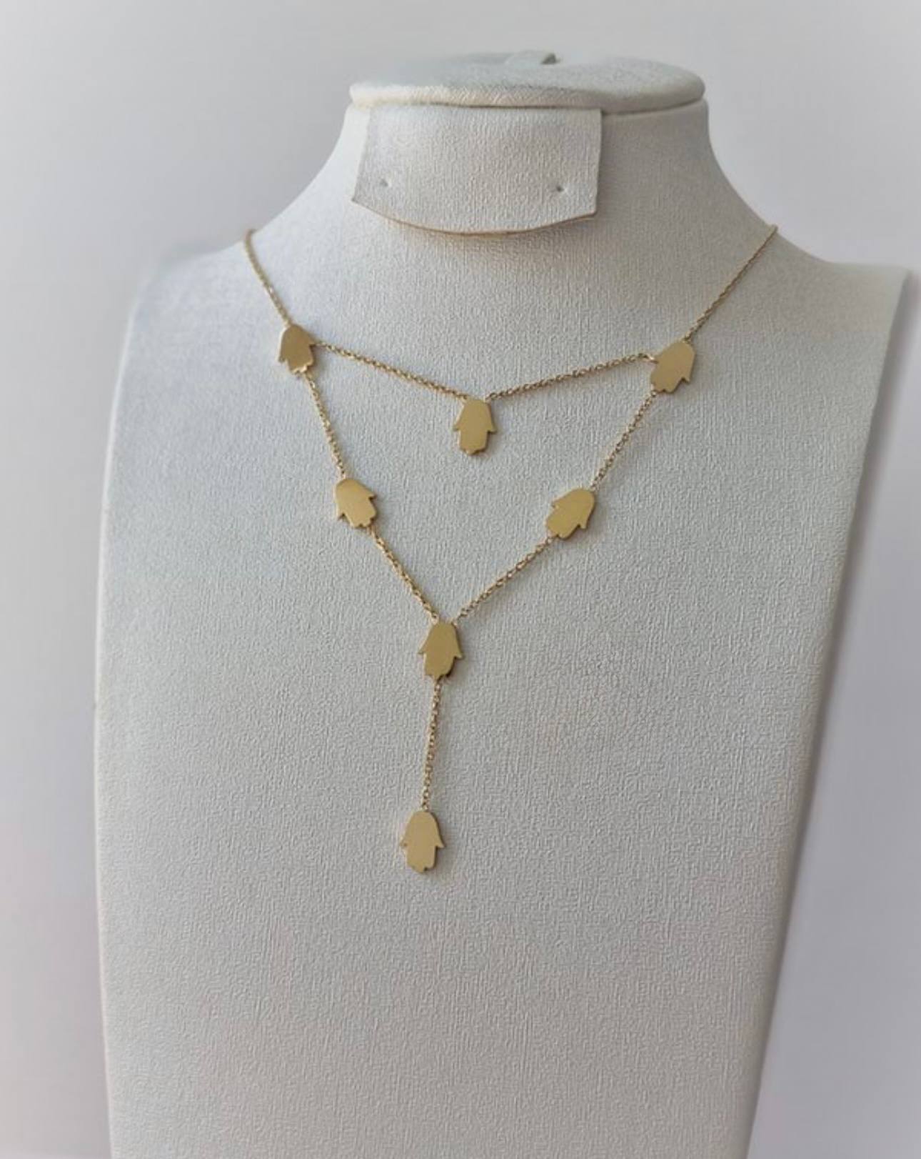 Collier Hamsa Élégance